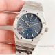 Copy Audemars Piguet Royal Oak V5 JF 1-1 Best Edition Watch SS Blue Textured Dial (3)_th.jpg